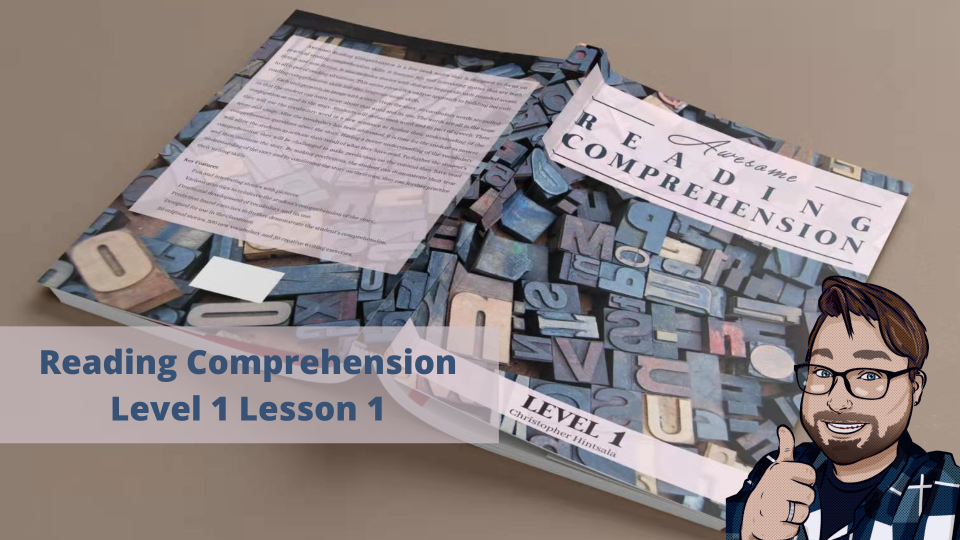 Awesome Reading Comprehension Level 1 Video Lessons