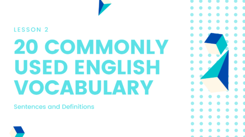 English Vocabulary 600 Words and Sentences Level 1